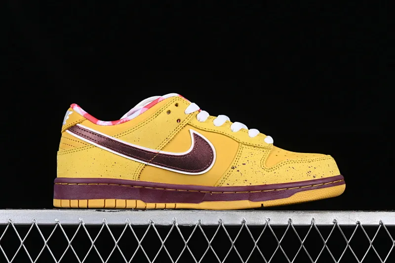All Categories Nk SB Dunk Series Nk SB Dunk Low Low-top sneakers OG version Concepts x SB Dunk Low "Yellow Lobster" Yellow Lobster SB low-top sports and leisure sneakers 313170-137566